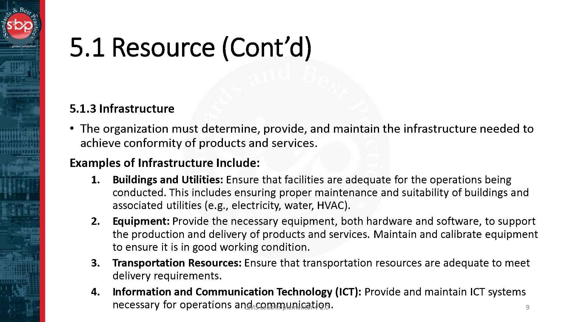 ISO 9001 LI Module 5v2 ISO_9001_LI_Module 5 v2_Page9 – Standards and ...